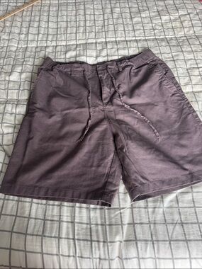 Amazon Men's Drawstring Athletic Shorts in Dark gray